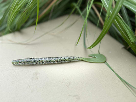 7 inch magnum swimming worm (core shot) 6pk